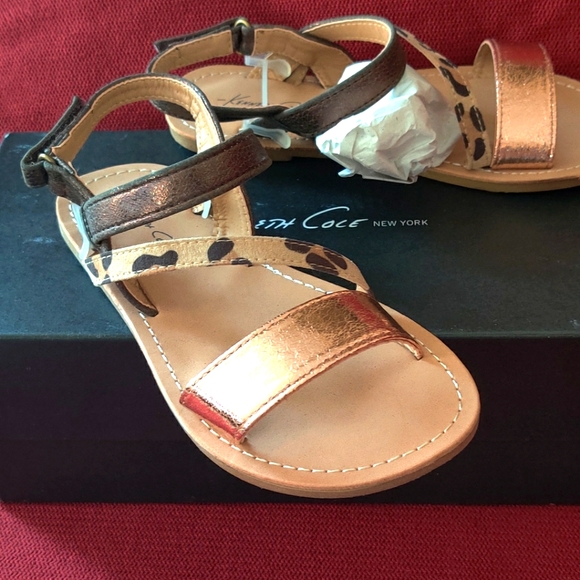 Kenneth Cole Leopard Print Sandalsrose 